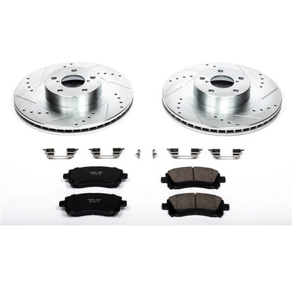 PowerStop Power Stop 02-03 Subaru Impreza Front Z23 Evolution Sport Brake Kit K2369