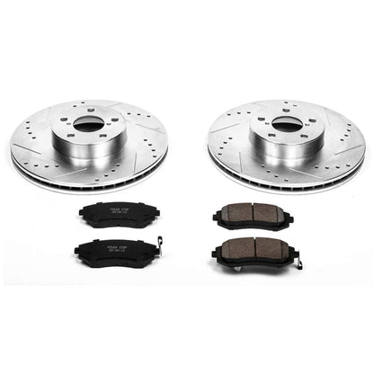 PowerStop Power Stop 05-06 Saab 9-2X Front Z23 Evolution Sport Brake Kit K2373