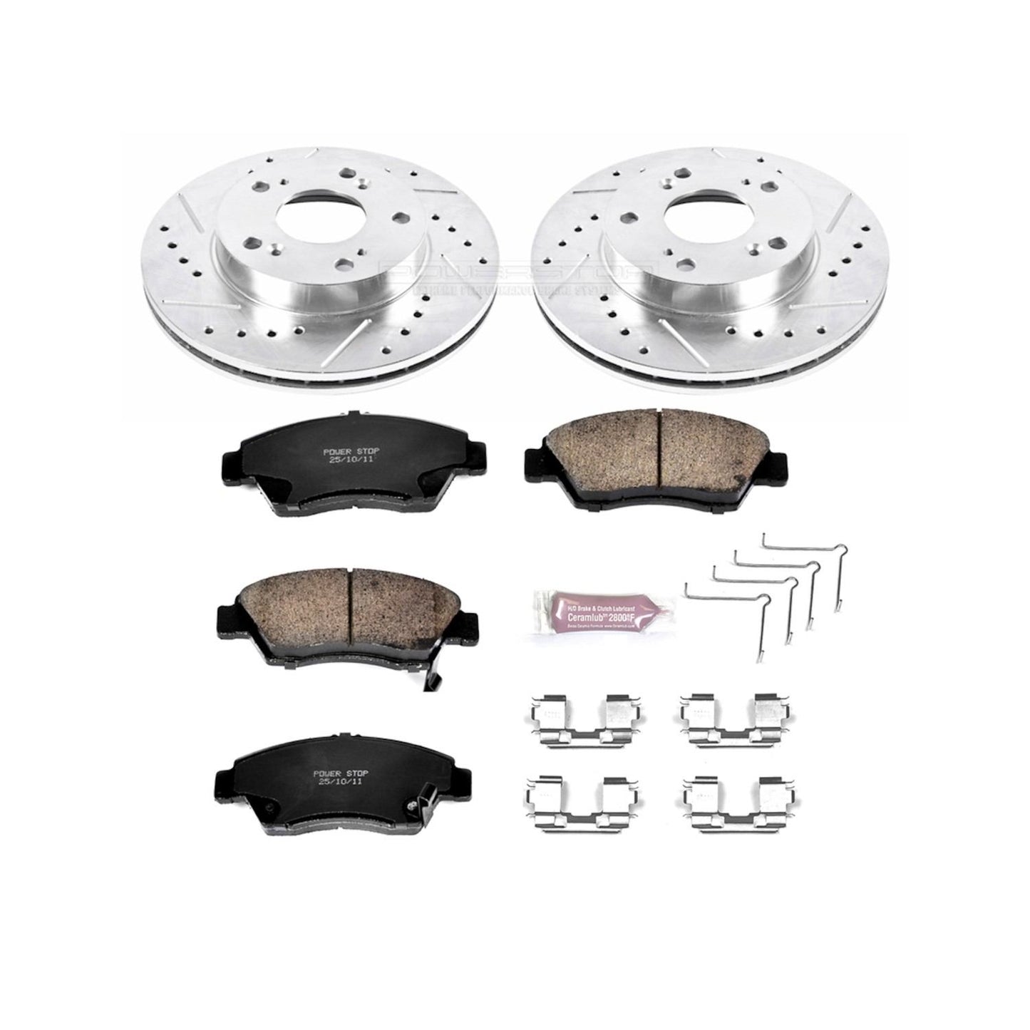 PowerStop Power Stop 06-11 Honda Civic Front Z23 Evolution Sport Brake Kit K2389