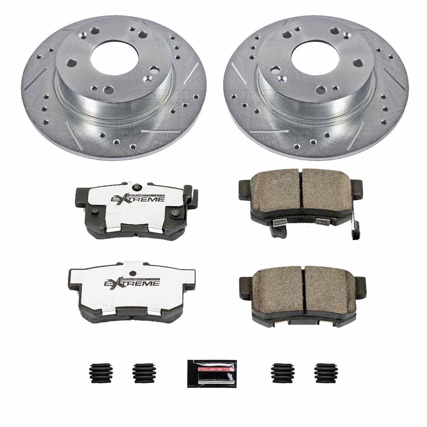 PowerStop Power Stop 04-08 Acura TSX Rear Z26 Street Warrior Brake Kit K2391-26