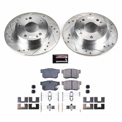PowerStop Power Stop 04-08 Acura TSX Rear Z23 Evolution Sport Brake Kit K2391