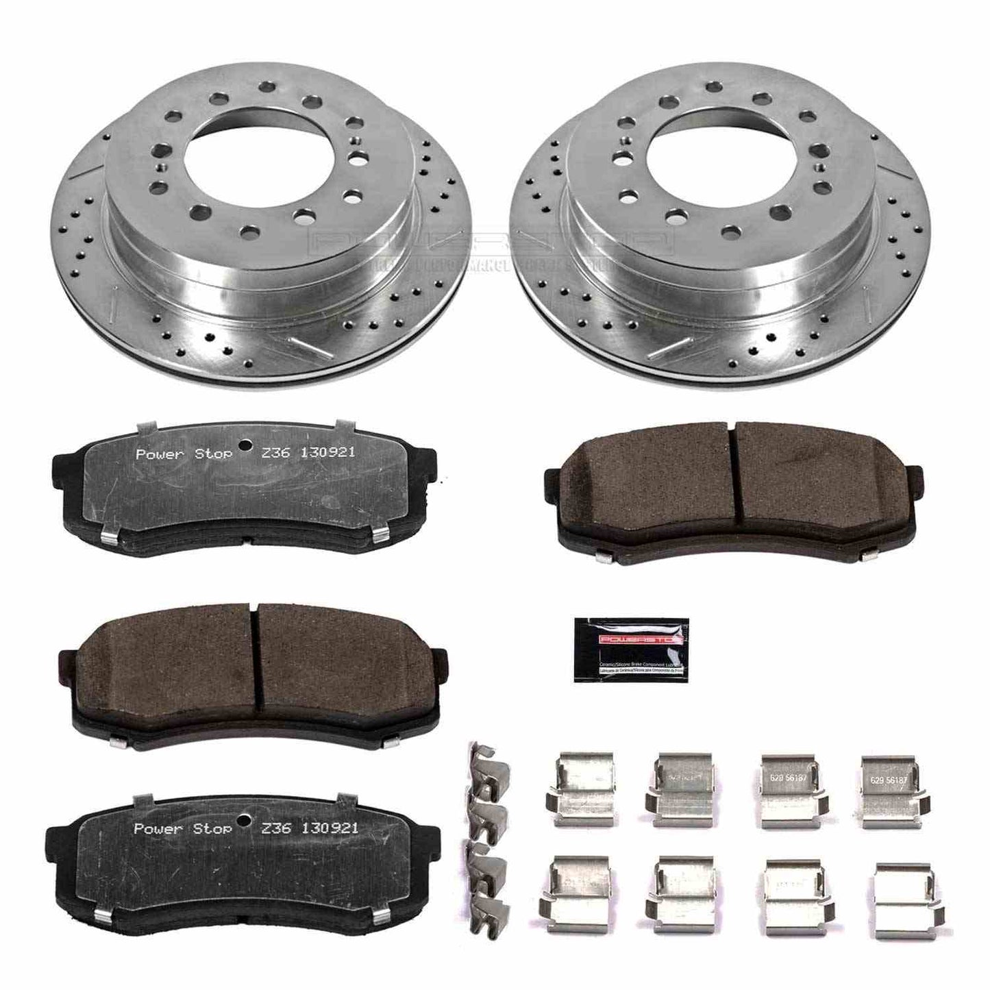 PowerStop Power Stop 03-09 Lexus GX470 Rear Z36 Truck & Tow Brake Kit K2405-36