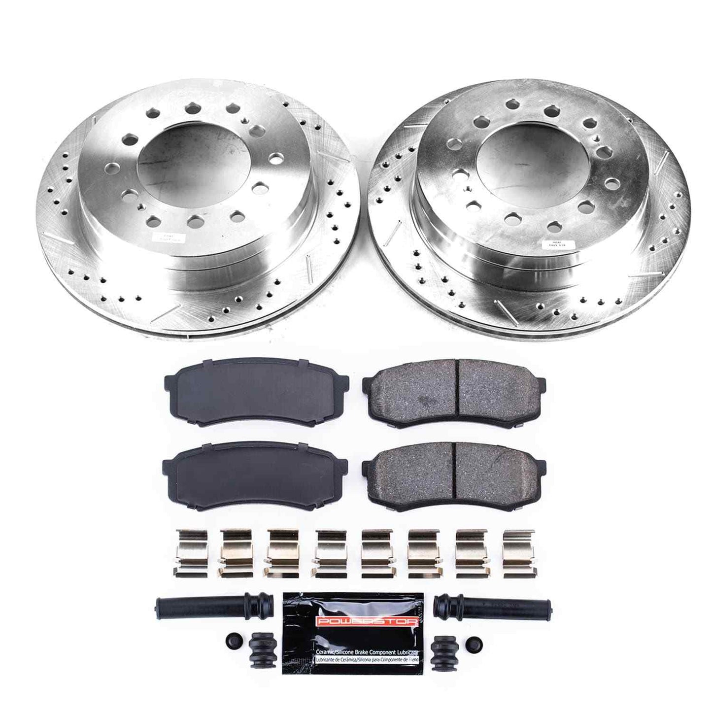 PowerStop Power Stop 03-09 Lexus GX470 Rear Z23 Evolution Sport Brake Kit K2405
