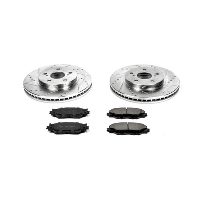 PowerStop Power Stop 06-15 Lexus IS250 Front Z23 Evolution Sport Brake Kit K2406