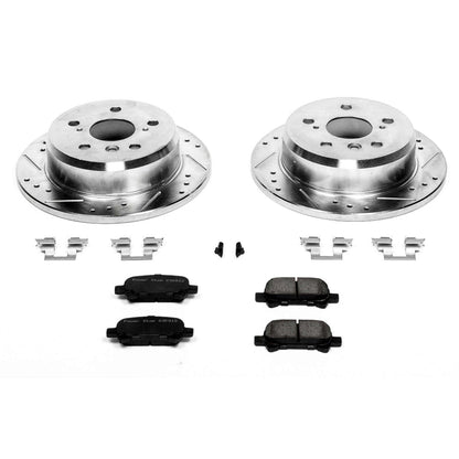 PowerStop Power Stop 05-07 Toyota Avalon Rear Z23 Evolution Sport Brake Kit K2417