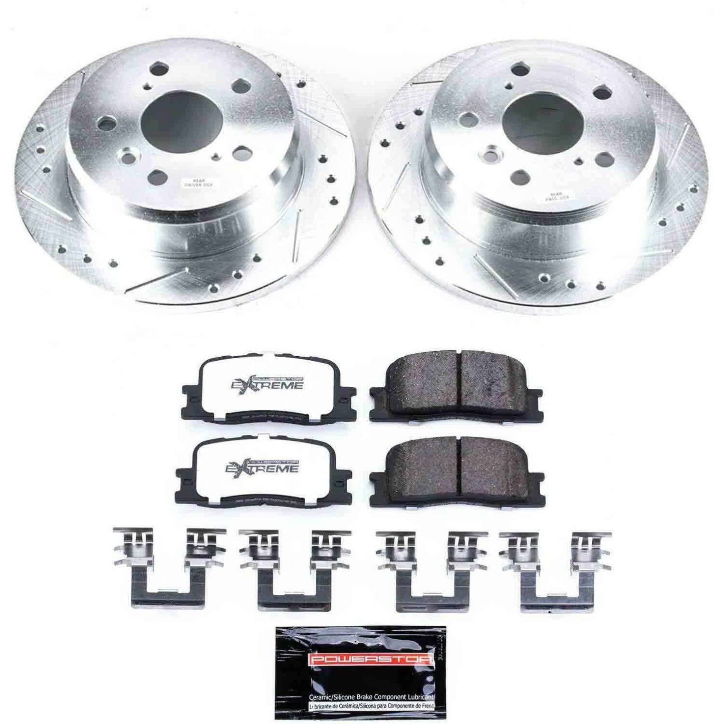 PowerStop Power Stop 02-03 Lexus ES300 Rear Z36 Truck & Tow Brake Kit K2418-36