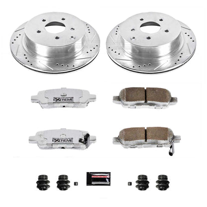 PowerStop Power Stop 03-12 Infiniti FX35 Rear Z26 Street Warrior Brake Kit K2427-26