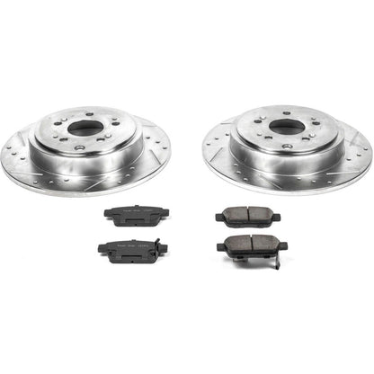 PowerStop Power Stop 06-14 Honda Ridgeline Rear Z23 Evolution Sport Brake Kit K2431