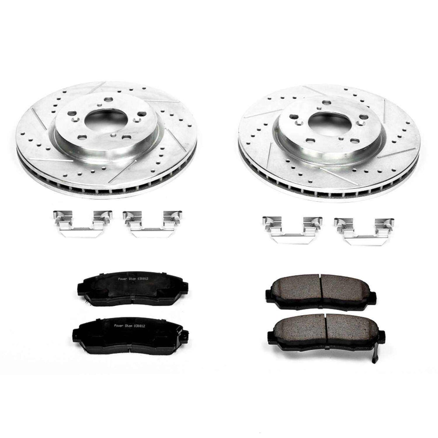 PowerStop Power Stop 05-10 Honda Odyssey Front Z23 Evolution Sport Brake Kit K2435