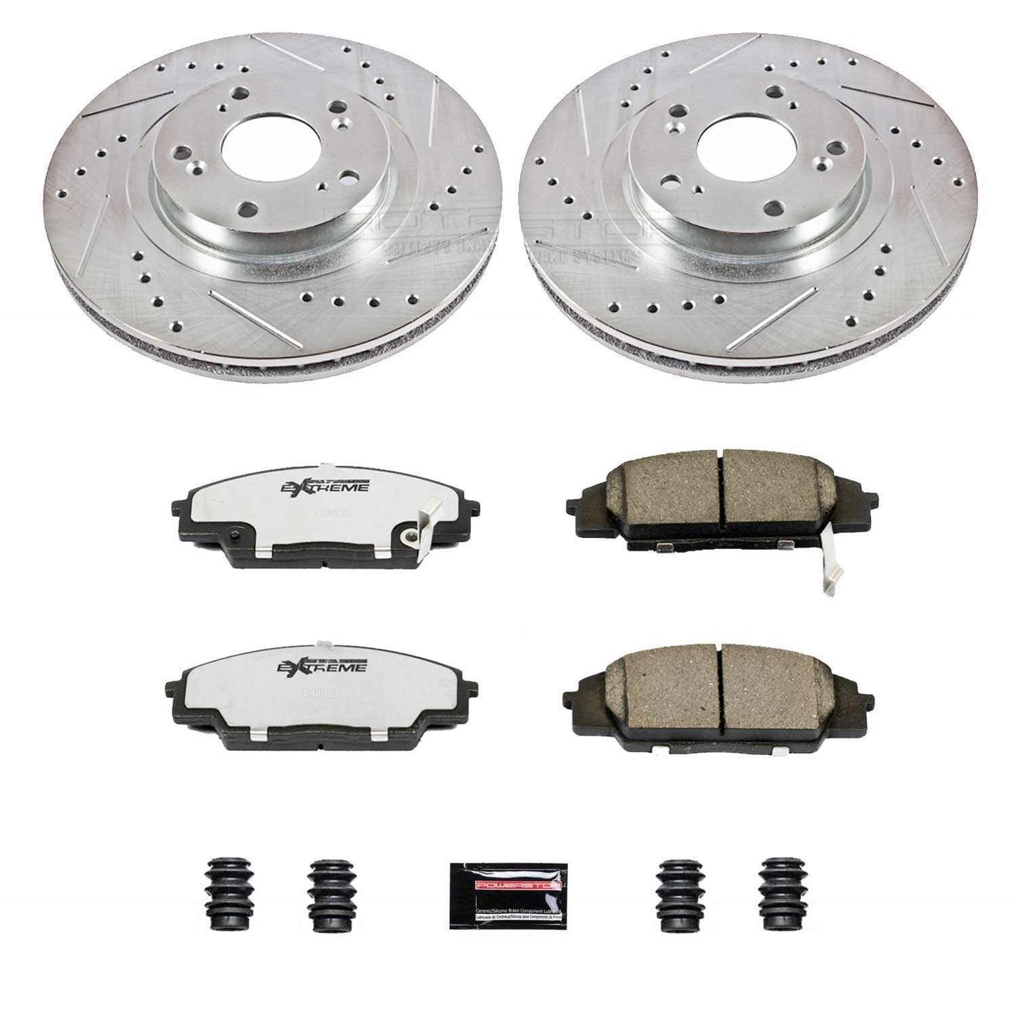 PowerStop Power Stop 02-06 Acura RSX Front Z26 Street Warrior Brake Kit K2439-26