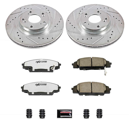 PowerStop Power Stop 02-06 Acura RSX Front Z26 Street Warrior Brake Kit K2439-26