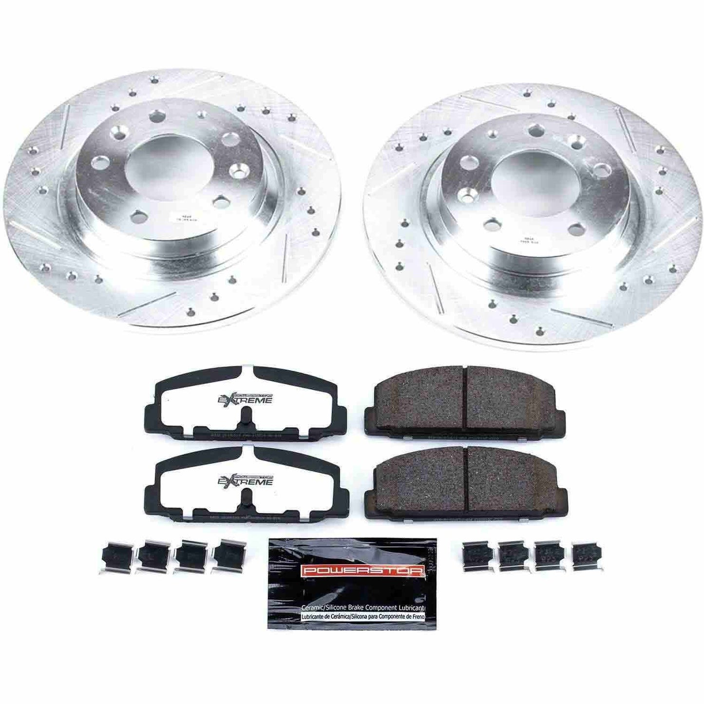 PowerStop Power Stop 03-05 Mazda 6 Rear Z26 Street Warrior Brake Kit K2452-26