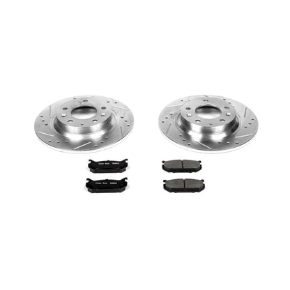 PowerStop Power Stop 98-02 Mazda 626 Rear Z23 Evolution Sport Brake Kit K2453