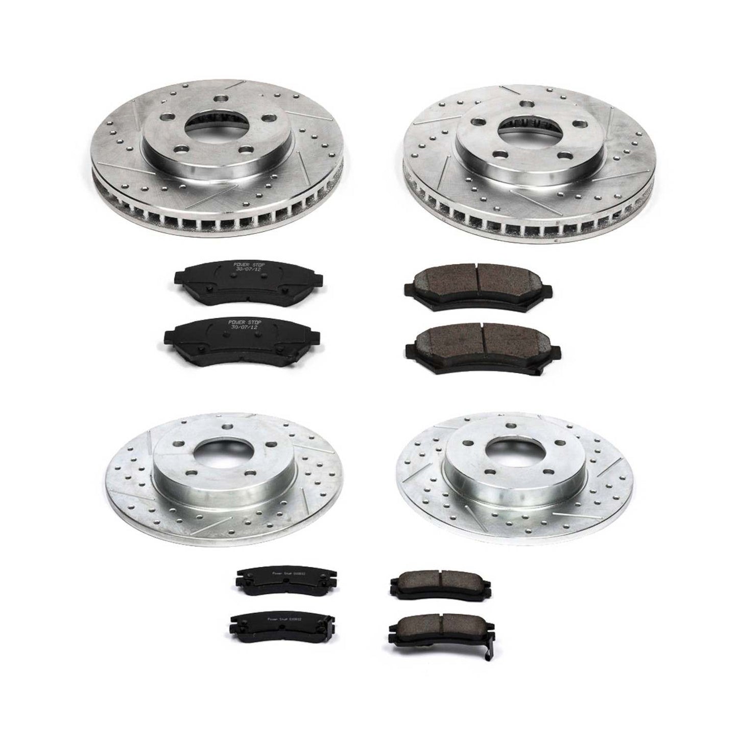 PowerStop Power Stop 00-05 Buick LeSabre Front & Rear Z23 Evolution Sport Brake Kit K2556