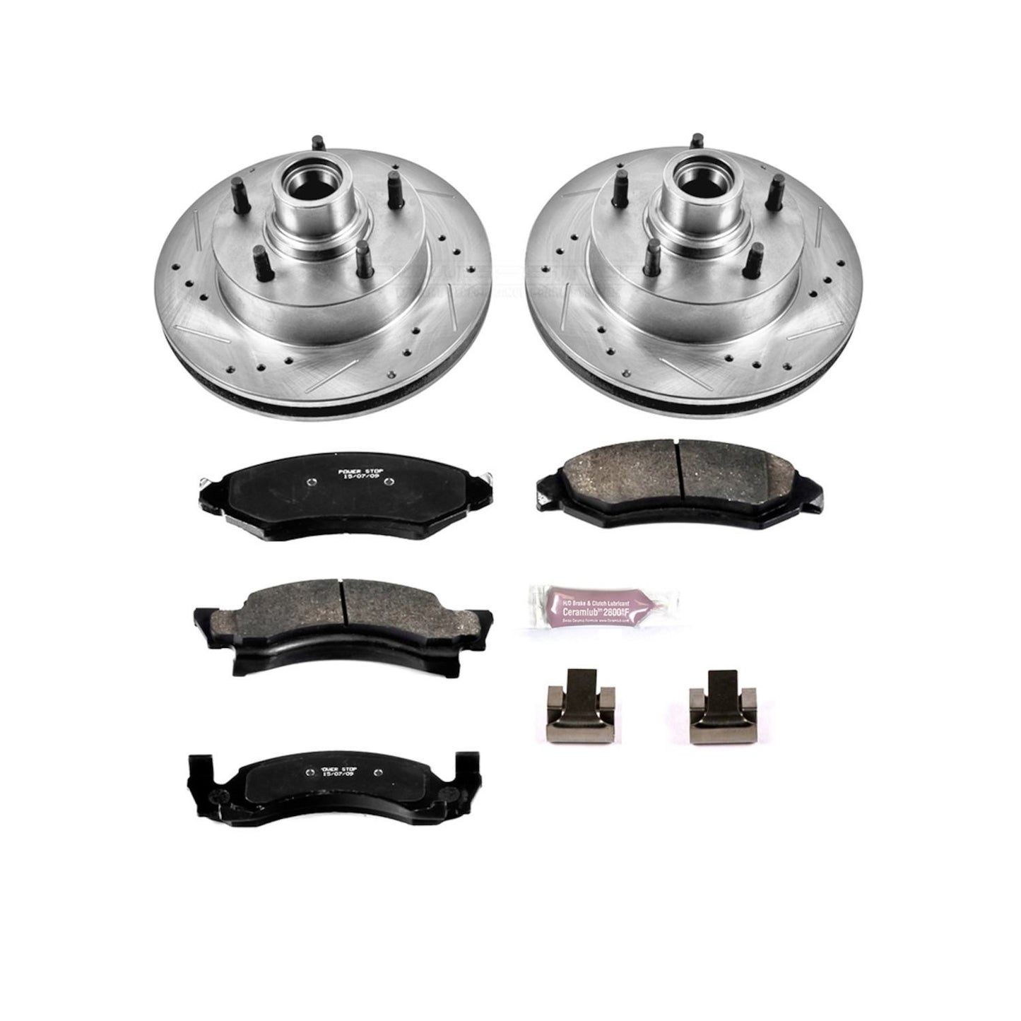 PowerStop Power Stop 1986 Ford E-150 Front Z23 Evolution Sport Brake Kit K2578