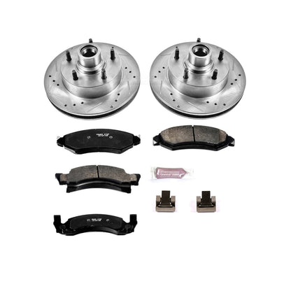 PowerStop Power Stop 1986 Ford E-150 Front Z23 Evolution Sport Brake Kit K2578