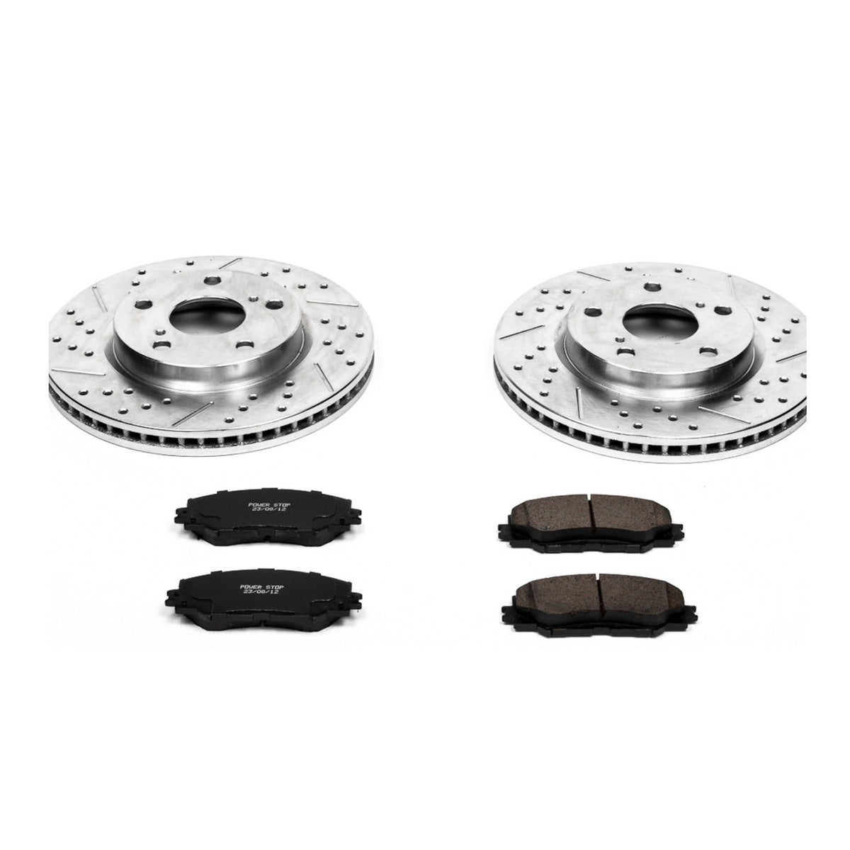 PowerStop Power Stop 10-12 Lexus HS250h Front Z23 Evolution Sport Brake Kit K258