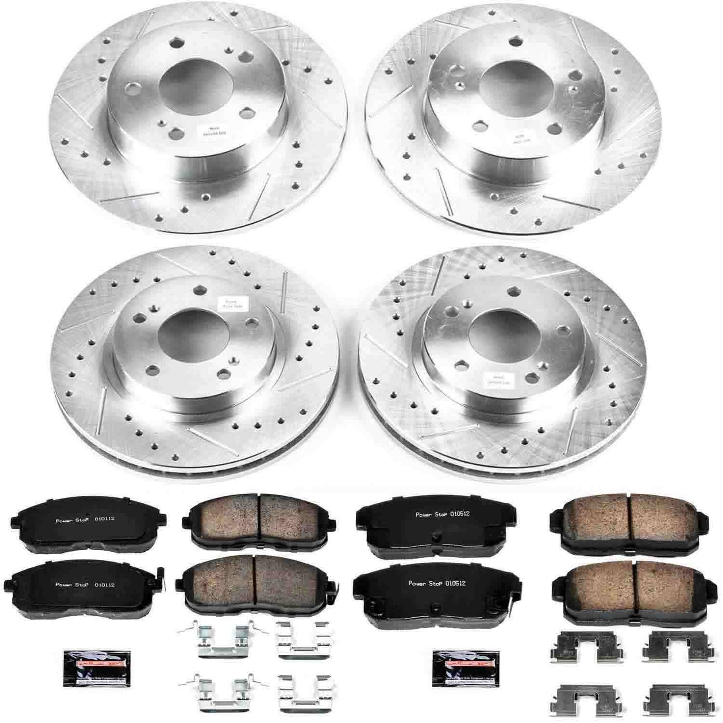 PowerStop Power Stop 2001 Infiniti I30 Front & Rear Z23 Evolution Sport Brake Kit K2703