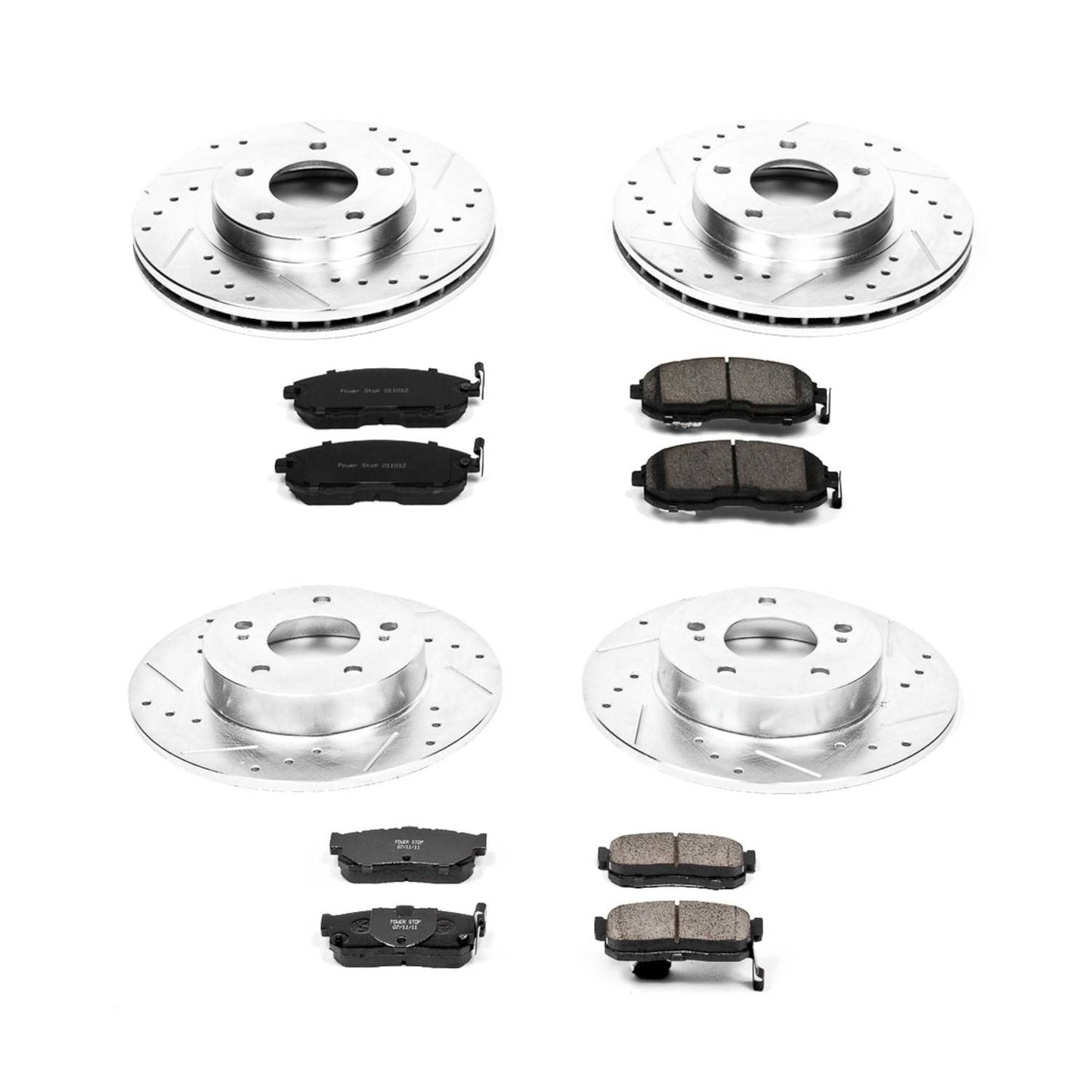 PowerStop Power Stop 99-01 Nissan Maxima Front & Rear Z23 Evolution Sport Brake Kit K2704