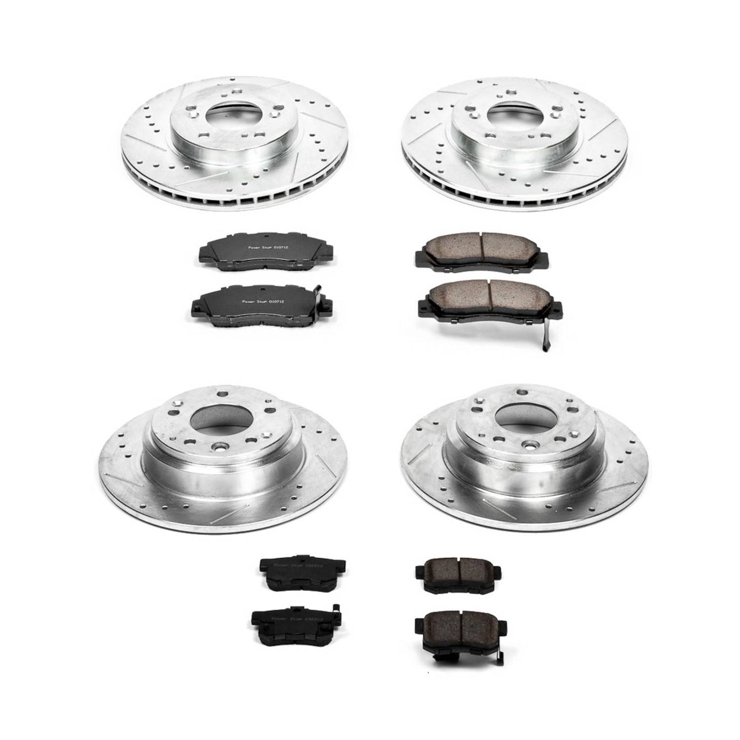 PowerStop Power Stop 91-95 Acura Legend Front & Rear Z23 Evolution Sport Brake Kit K2717