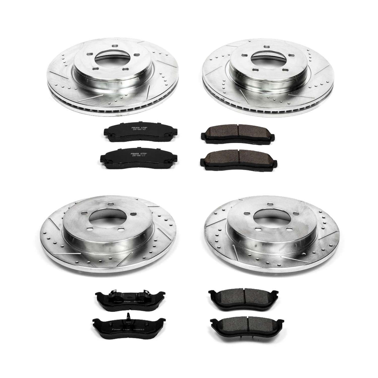PowerStop Power Stop 02-05 Ford Explorer Front & Rear Z23 Evolution Sport Brake Kit K2722