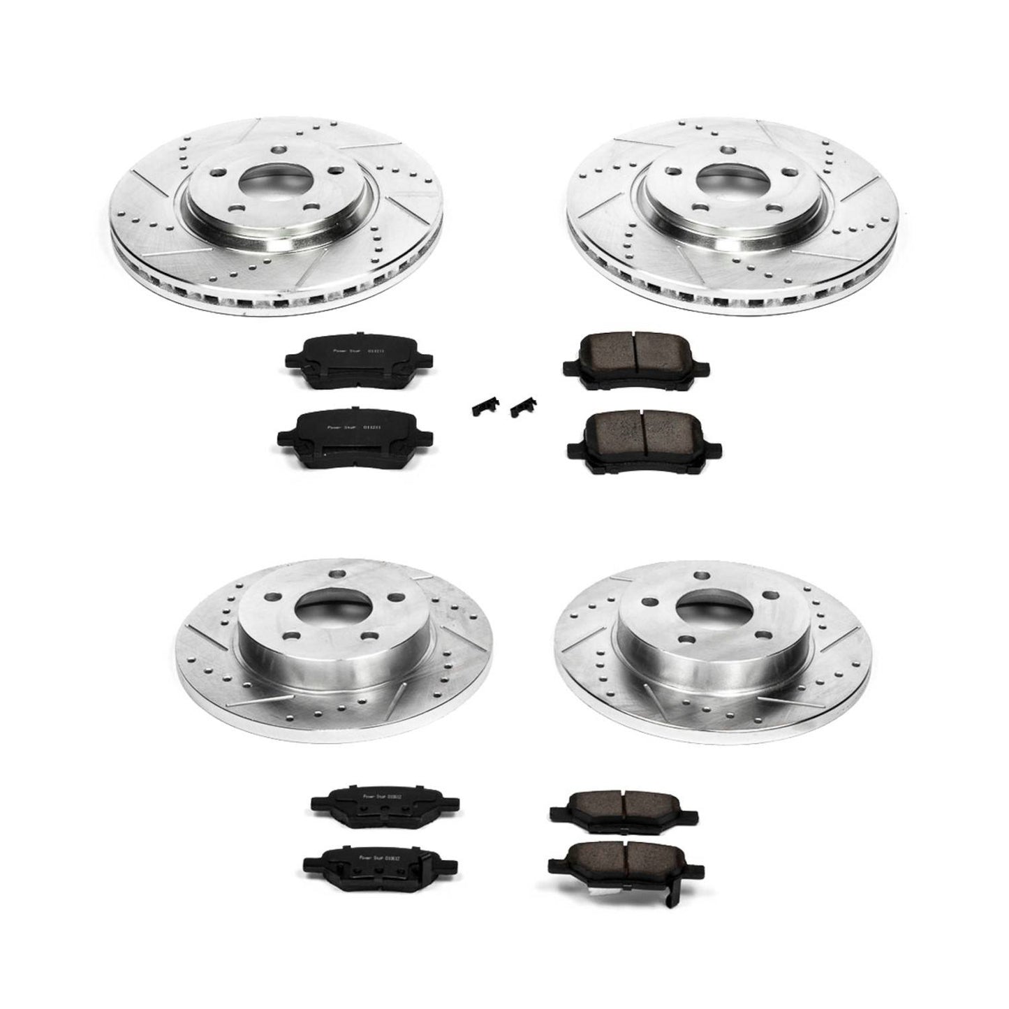 PowerStop Power Stop 2007 Chevrolet Cobalt Front & Rear Z23 Evolution Sport Brake Kit K2731