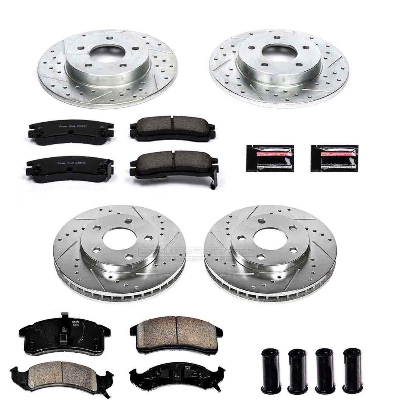 PowerStop Power Stop 92-93 Buick Riviera Front & Rear Z23 Evolution Sport Brake Kit K2760