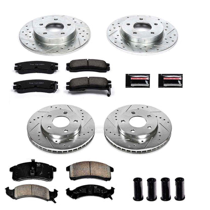 PowerStop Power Stop 92-93 Buick Riviera Front & Rear Z23 Evolution Sport Brake Kit K2760