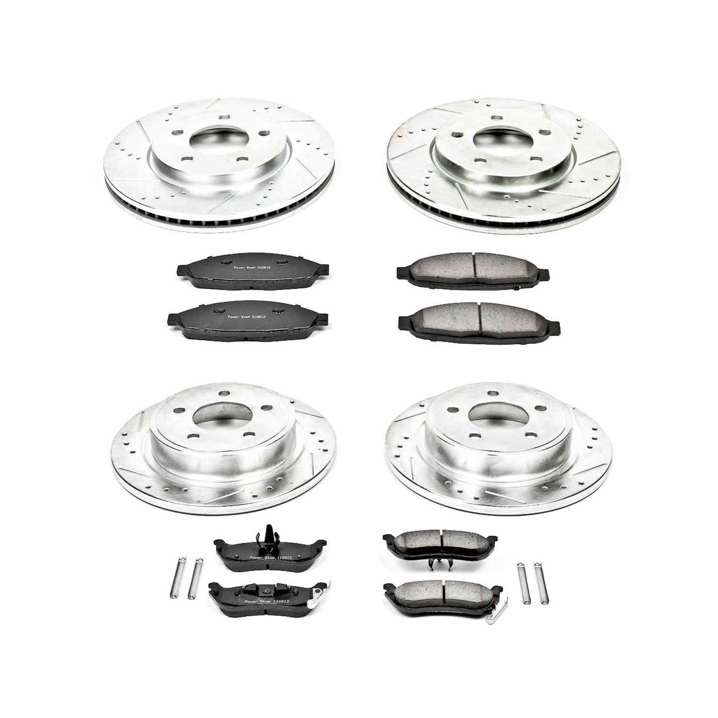 PowerStop Power Stop 04-08 Chrysler Pacifica Front & Rear Z23 Evolution Sport Brake Kit K2838