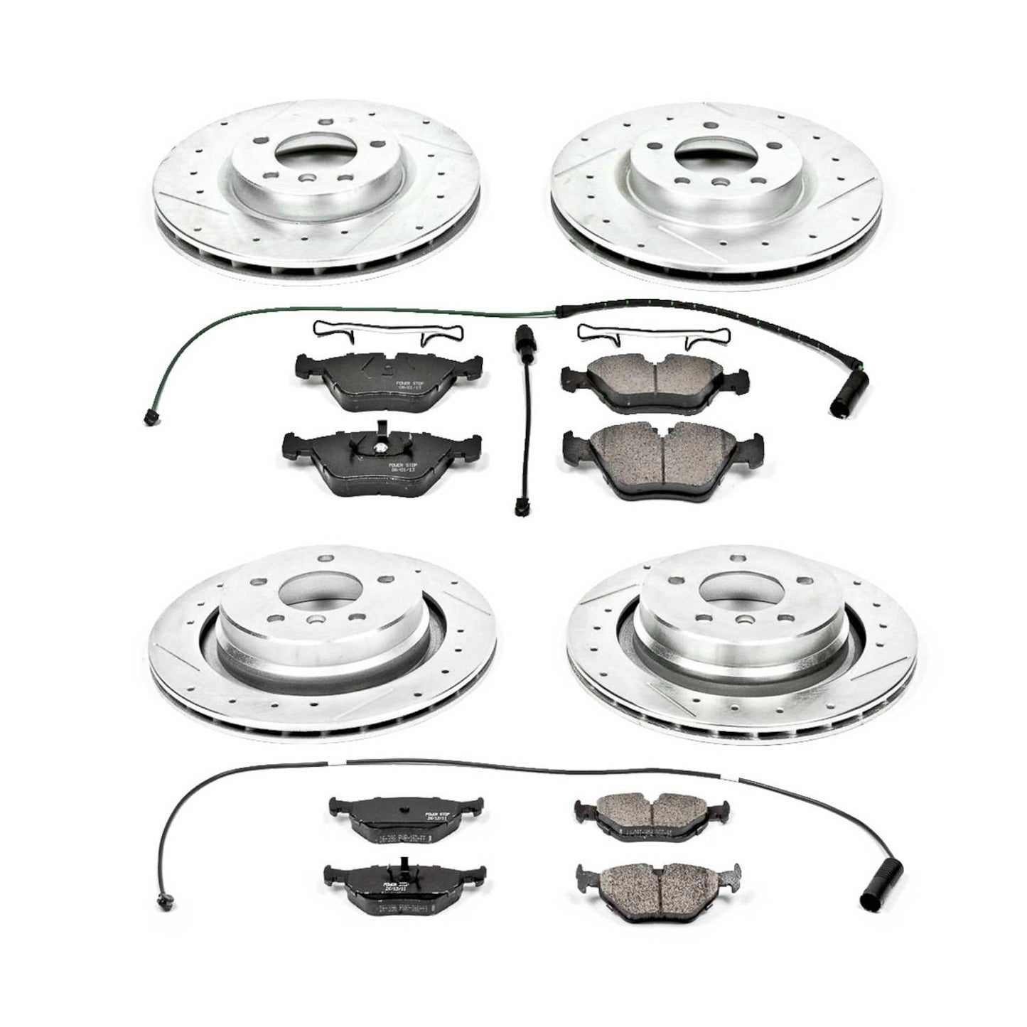 PowerStop Power Stop 98-02 BMW Z3 Front & Rear Z23 Evolution Sport Brake Kit K2841