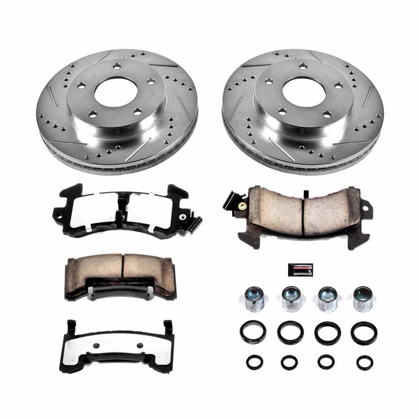 PowerStop Power Stop 79-85 Oldsmobile Toronado Front & Rear Z36 Truck & Tow Brake Kit K2847-36
