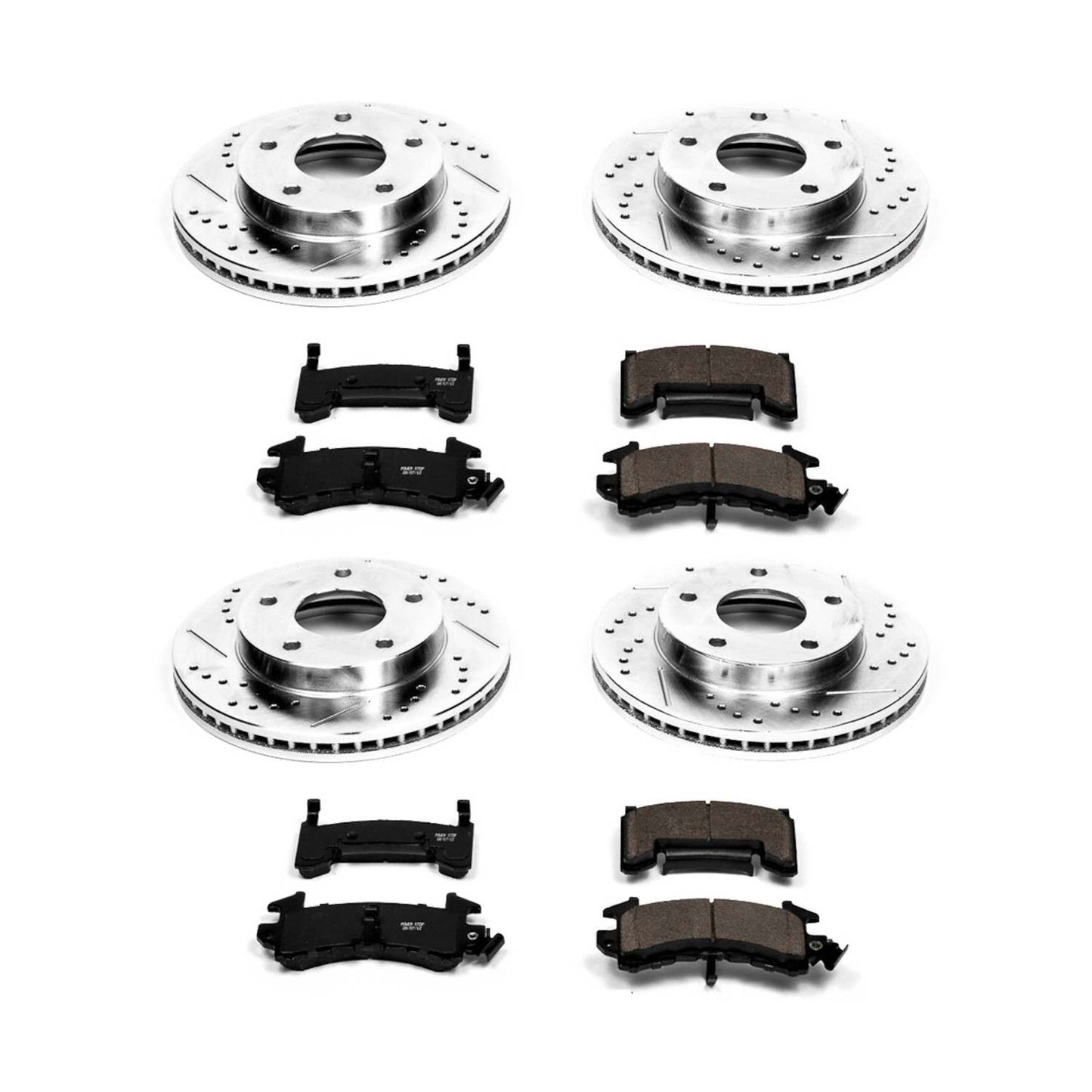 PowerStop Power Stop 79-85 Oldsmobile Toronado Front & Rear Z23 Evolution Sport Brake Kit K2847