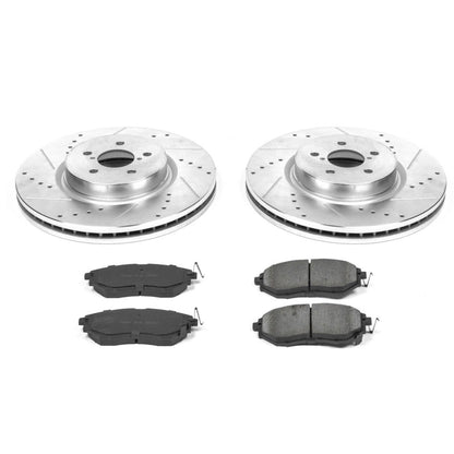 PowerStop Power Stop 14-18 Subaru Forester Front Z23 Evolution Sport Brake Kit K285
