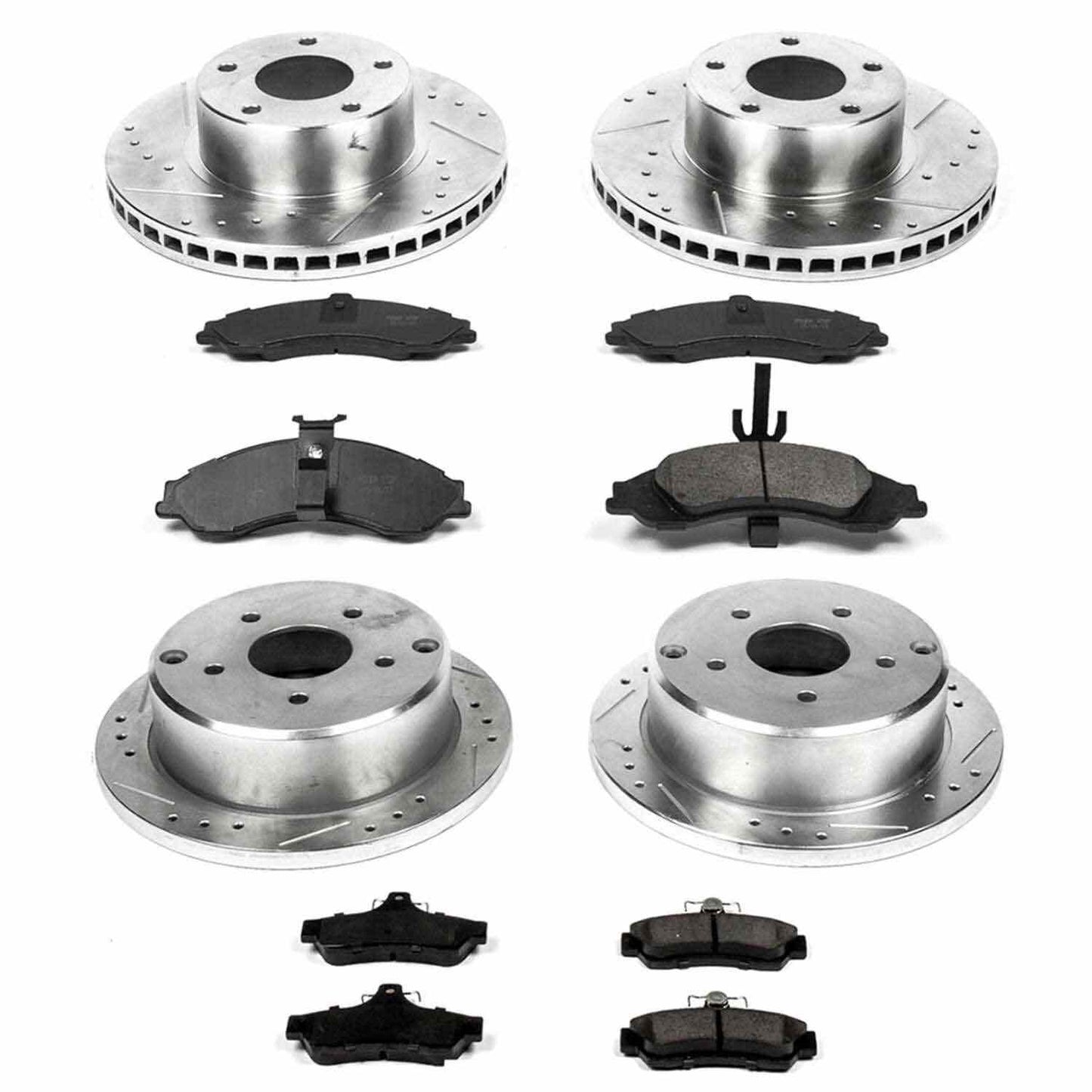 PowerStop Power Stop 2004 Pontiac GTO Front & Rear Z23 Evolution Sport Brake Kit K2889