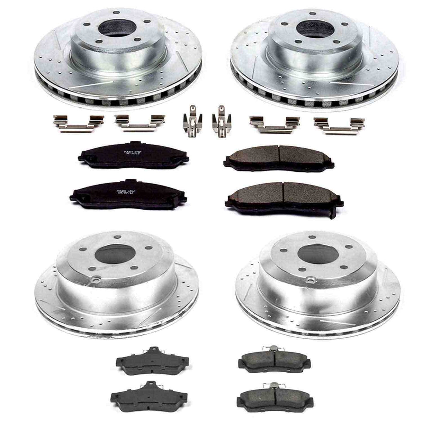 PowerStop Power Stop 05-06 Pontiac GTO Front & Rear Z23 Evolution Sport Brake Kit K2893
