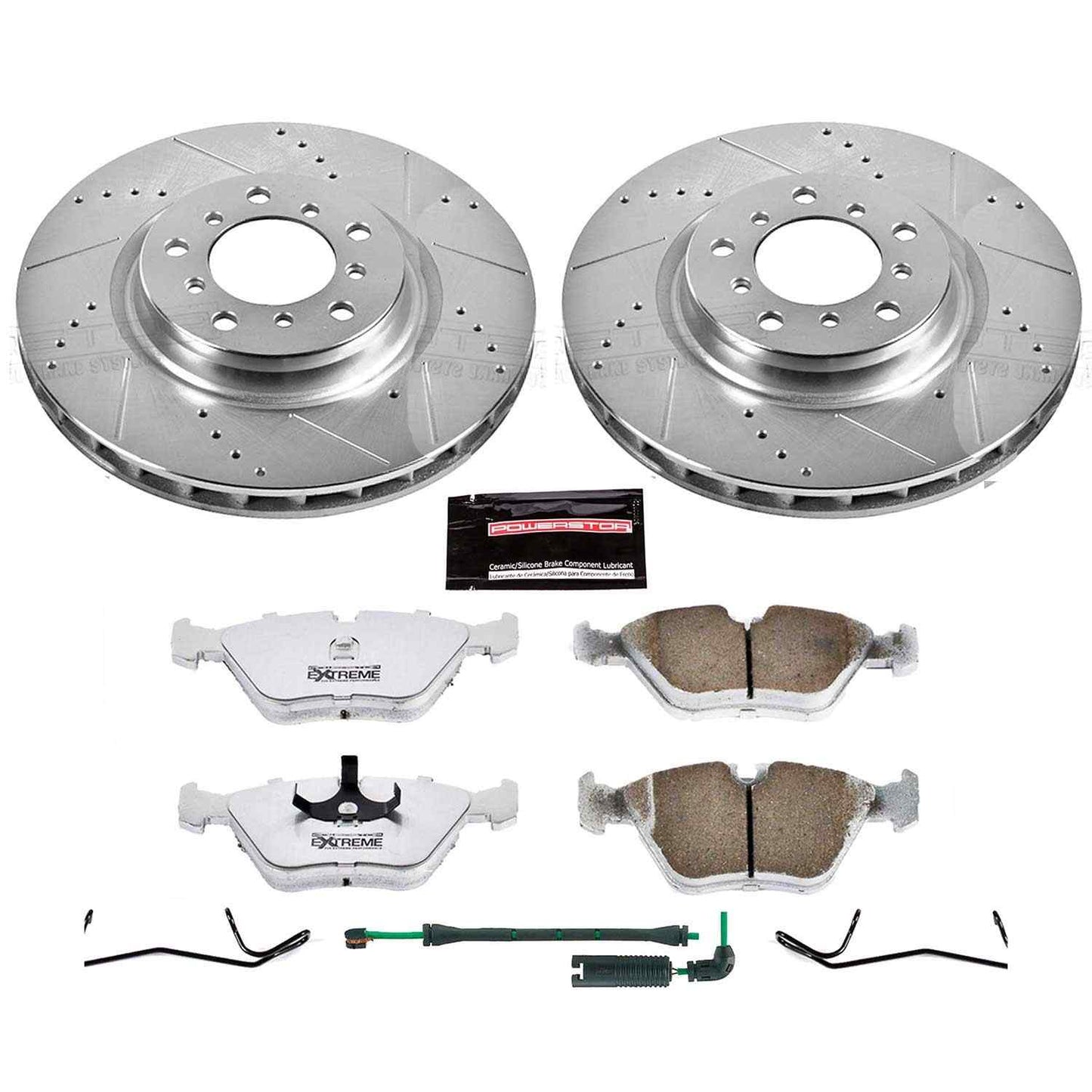 PowerStop Power Stop 01-06 BMW M3 Front Z26 Street Warrior Brake Kit K2903-26