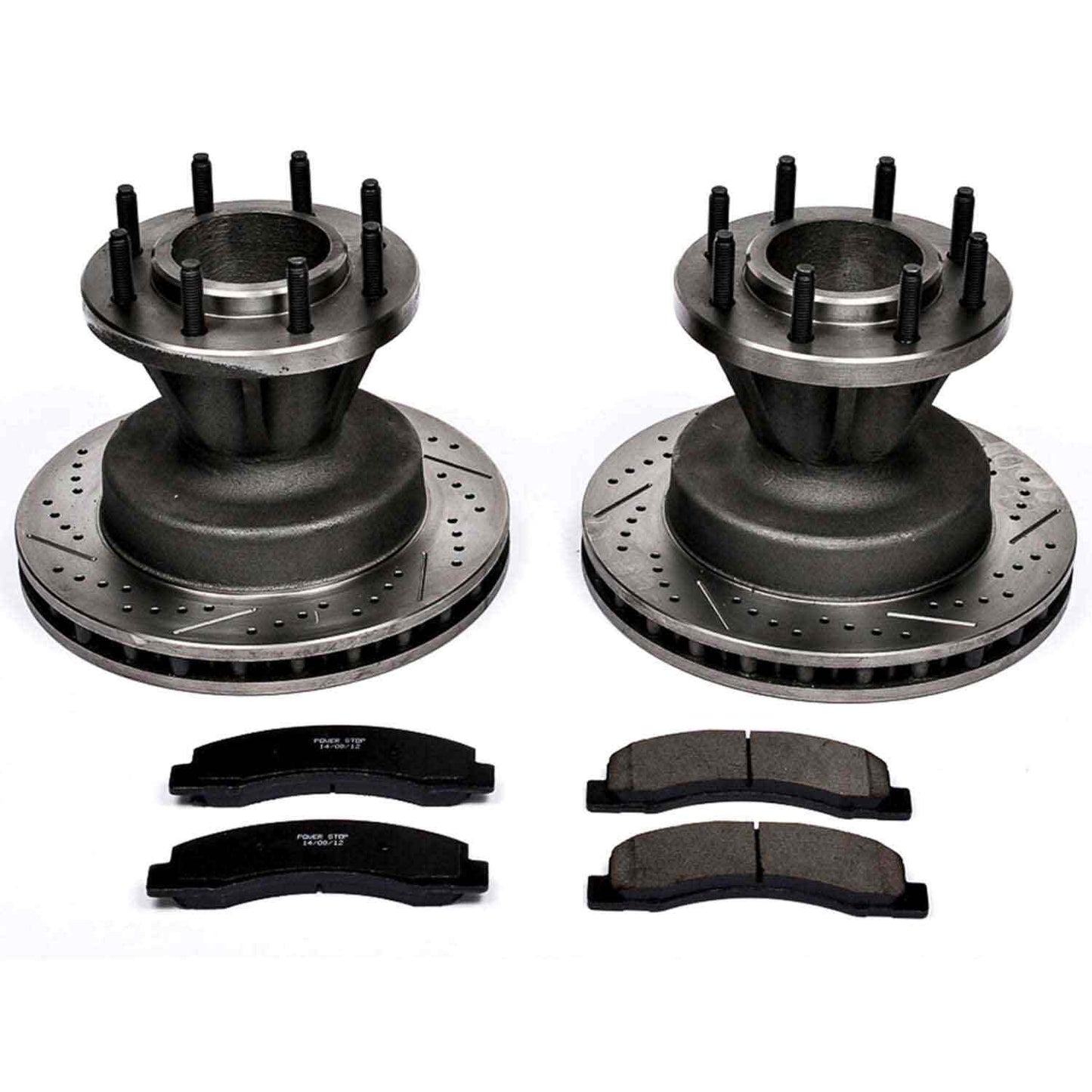 PowerStop Power Stop 99-02 Ford F-350 Super Duty Front Z23 Evolution Sport Brake Kit K2907