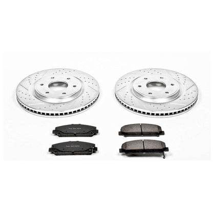 PowerStop Power Stop 06-07 Infiniti QX56 Front Z23 Evolution Sport Brake Kit K2909