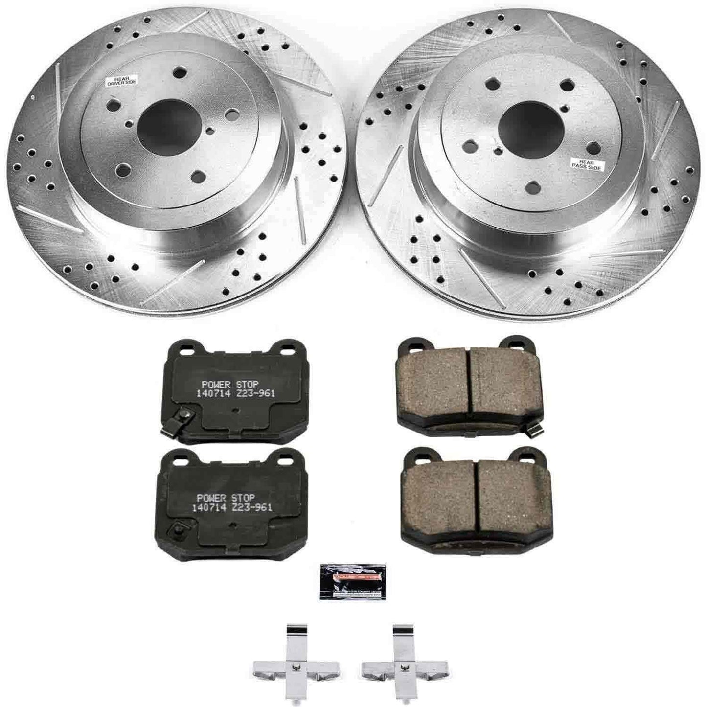 PowerStop Power Stop 05-07 Subaru Impreza Rear Z23 Evolution Sport Brake Kit K2913