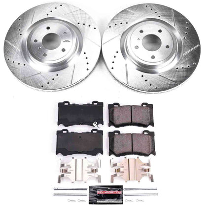 PowerStop Power Stop 09-13 Infiniti FX50 Front Z23 Evolution Sport Brake Kit K2915