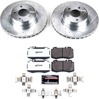 PowerStop Power Stop 03-06 Mercedes-Benz CL500 Front Z26 Street Warrior Brake Kit K2932-26