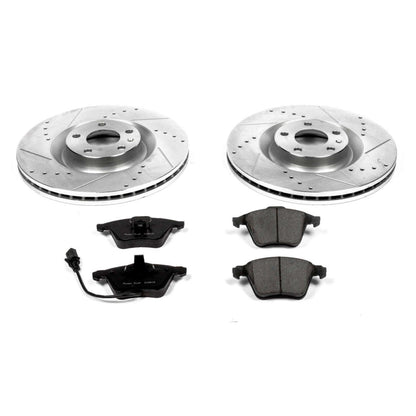 PowerStop Power Stop 04-09 Audi S4 Front Z23 Evolution Sport Brake Kit K2934