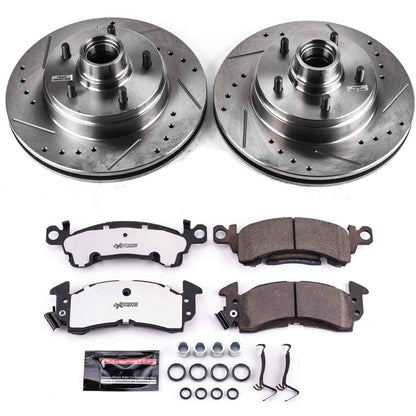 PowerStop Power Stop 91-96 Buick Roadmaster Front Z26 Street Warrior Brake Kit K2936-26