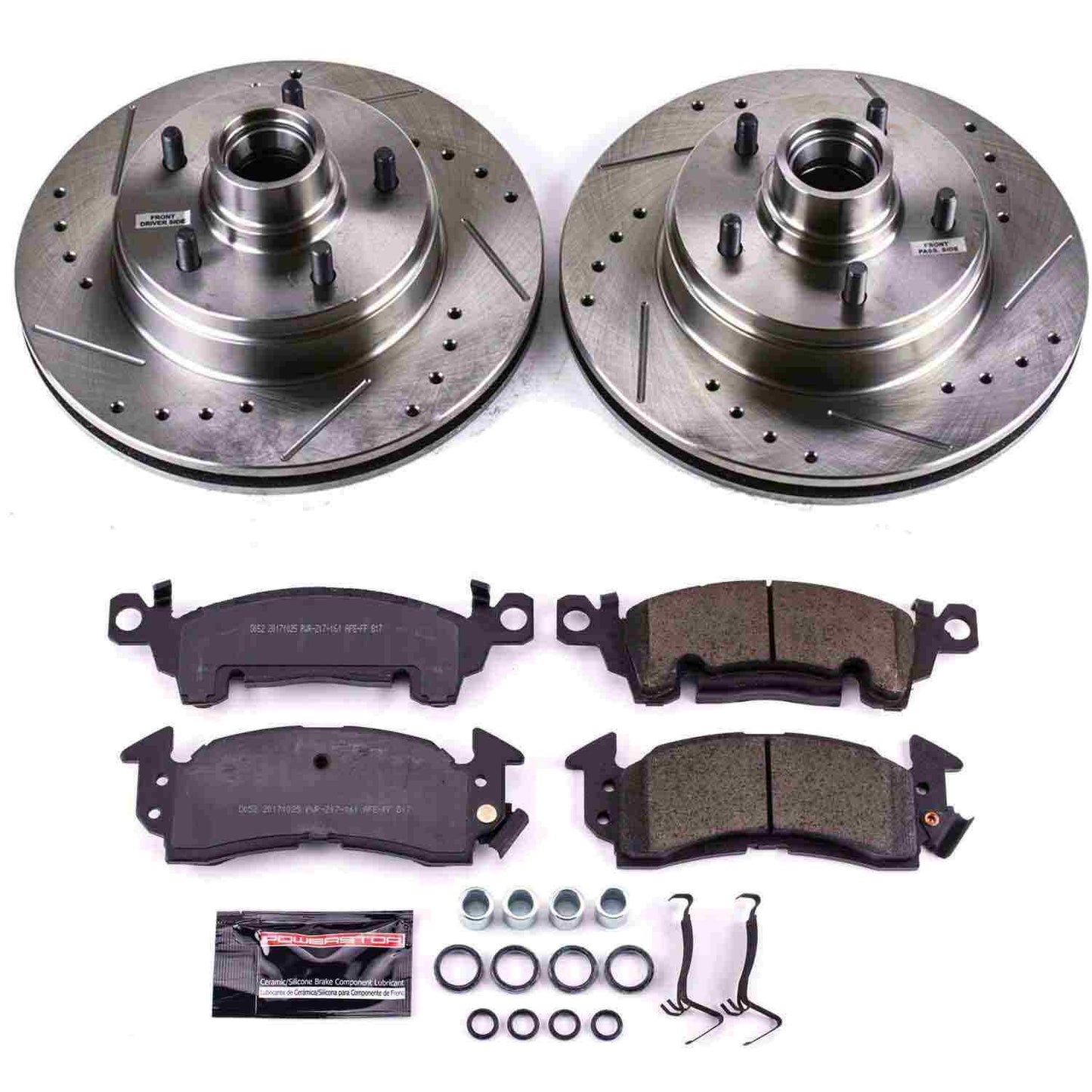 PowerStop Power Stop 91-96 Buick Roadmaster Front Z23 Evolution Sport Brake Kit K2936