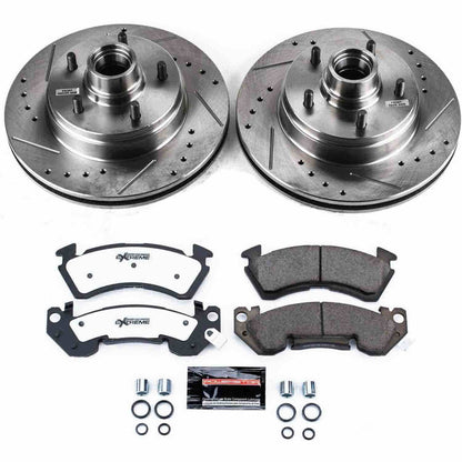 PowerStop Power Stop 91-93 Chevrolet Caprice Front Z26 Street Warrior Brake Kit K2937-26