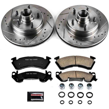 PowerStop Power Stop 91-93 Chevrolet Caprice Front Z23 Evolution Sport Brake Kit K2937