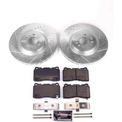 PowerStop Power Stop 04-07 Cadillac CTS Front Z23 Evolution Sport Brake Kit K2944