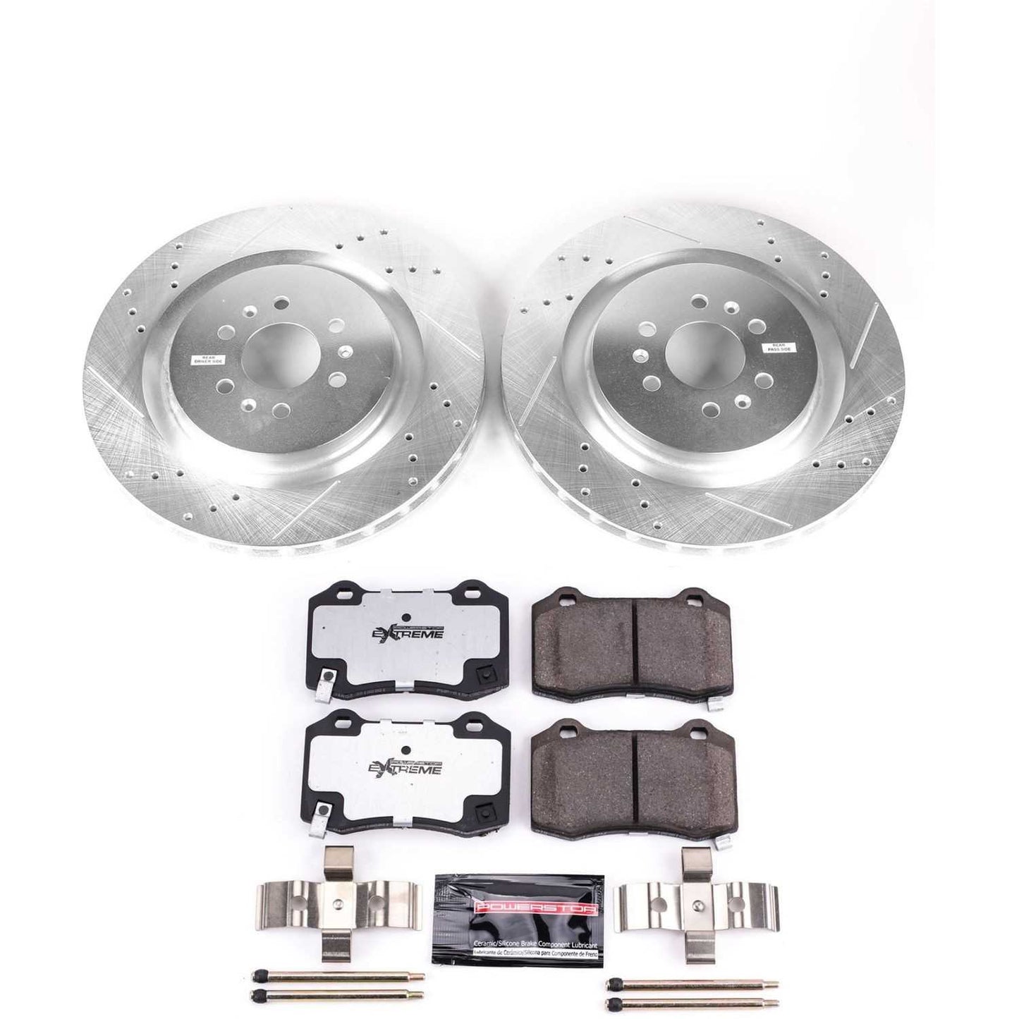 PowerStop Power Stop 04-07 Cadillac CTS Rear Z26 Street Warrior Brake Kit K2945-26