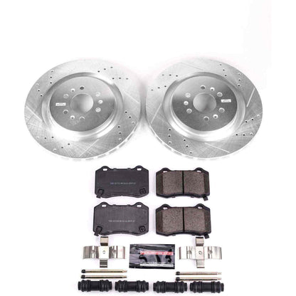 PowerStop Power Stop 04-07 Cadillac CTS Rear Z23 Evolution Sport Brake Kit K2945