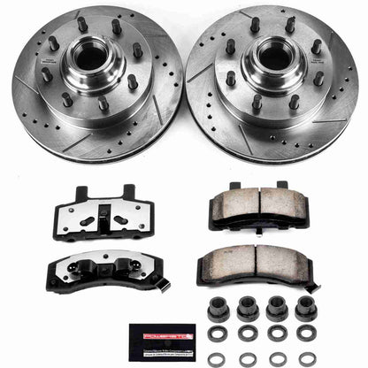 PowerStop Power Stop 94-99 Chevrolet C1500 Suburban Front Z36 Truck & Tow Brake Kit K2947-36
